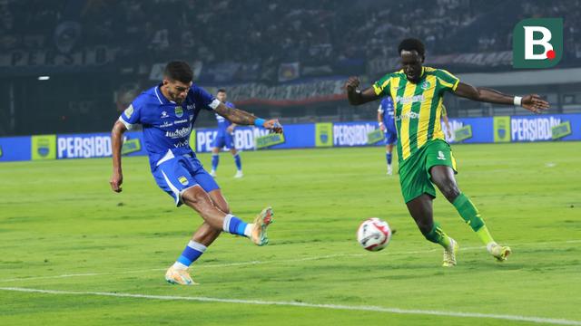 Foto: Berguninho Pemecah Kebuntuan Persib Bandung saat Jamu PSBS Biak di BRI Super League 2025/2026