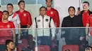 Sebelumnya, Presiden Prabowo Subianto bersama Ketua Umum PSSI Erick Thohir menyaksikan langsung duel sengit Timnas Indonesia melawan Bahrain di Stadion Utama Gelora Bung Karno, Senayan, Jakarta, Selasa (25/3/2025). (Liputan6.com/Angga Yuniar)