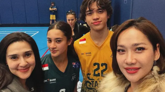Penampilan Bunga Citra Lestari Hadir di Pertandingan Basket Noah di Hong Kong.[@itsmebcl]