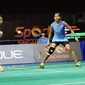 Ganda putri Indonesia Greysia Polii/Nitya Krishinda Maheswari lolos ke perempat final Singapore Open Super Series 2016, Kamis (14/4/2016). (Liputan6.com/Humas PP PBSI)