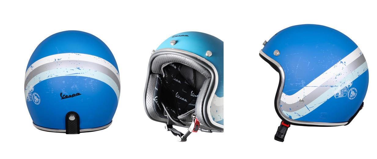 Genuine Vespa Helmet Heritage Azzuro 