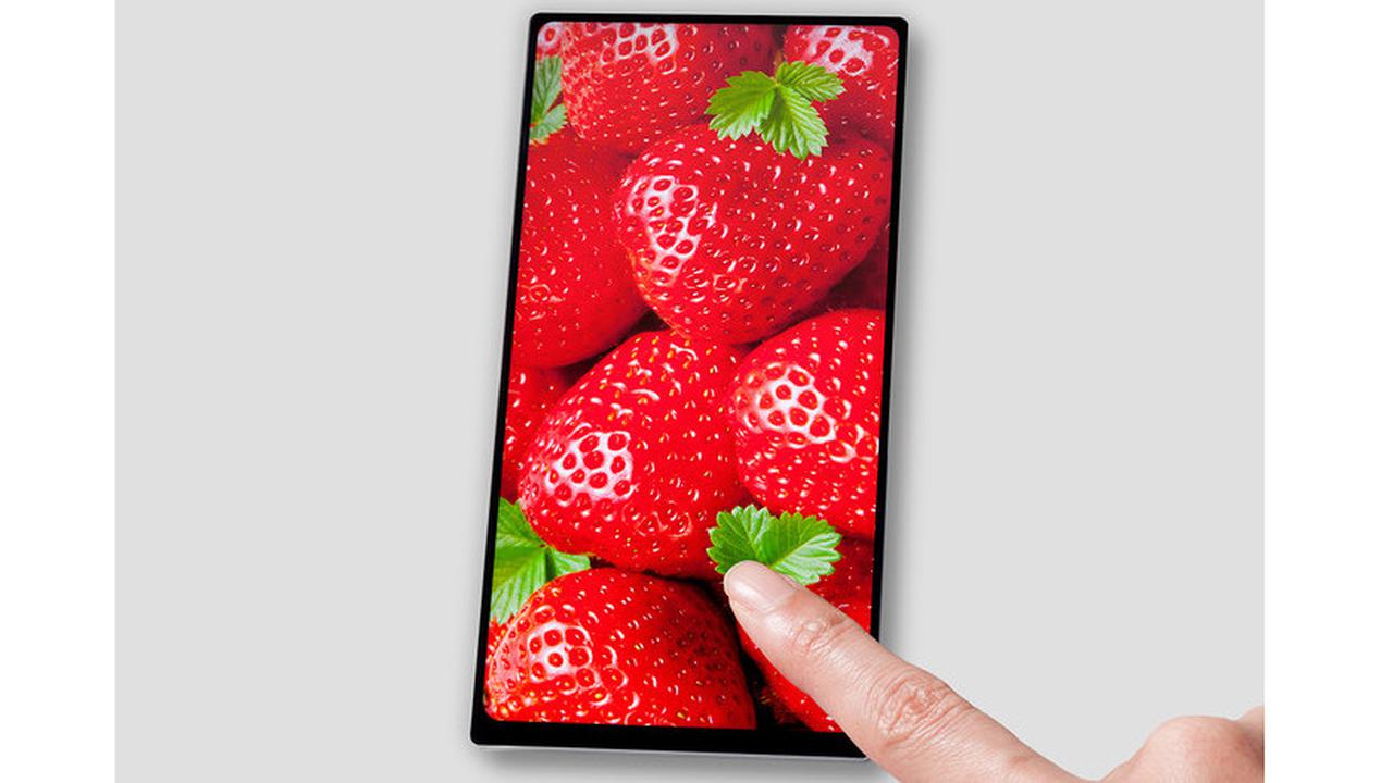 Ilustrasi Layar Bezel-less