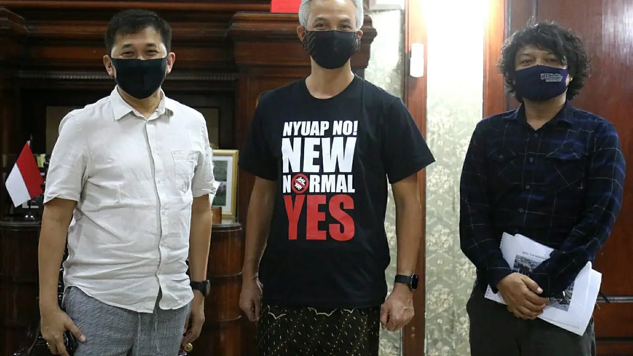 Gubernur Jawa Tengah Ganjar Pranowo