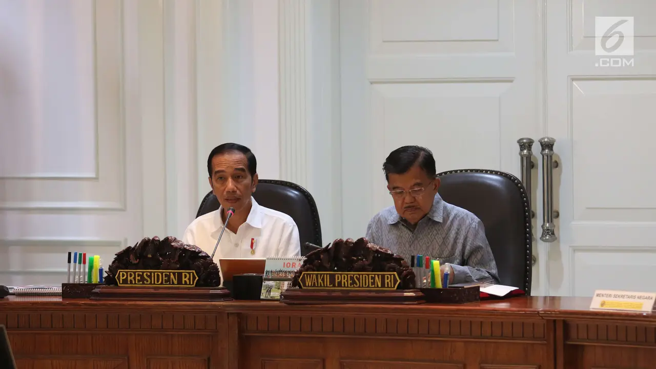 Sikapi Aksi Terorisme, Presiden Jokowi Gelar Rapat Terbatas