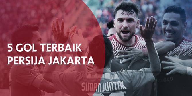 VIDEO: 5 Gol Terbaik Persija Jelang Final Piala Presiden 2018