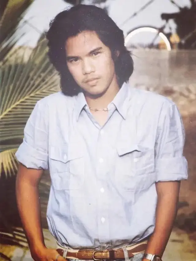 6 Foto Masa Muda Ahmad Dhani Rambut Mullet Hingga Gondrong, Mulan Jameela: Ganteng Sekarang