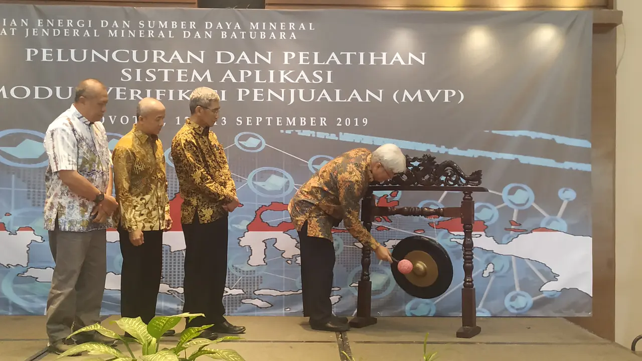 Kementerian Energi Sumber Daya Mineral (ESDM) meluncurkan aplikasi Modul Verifikasi Penjualan (MVP).