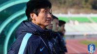 Pelatih Korea Selatan U-19, Chung Jung-yong. (KFA)