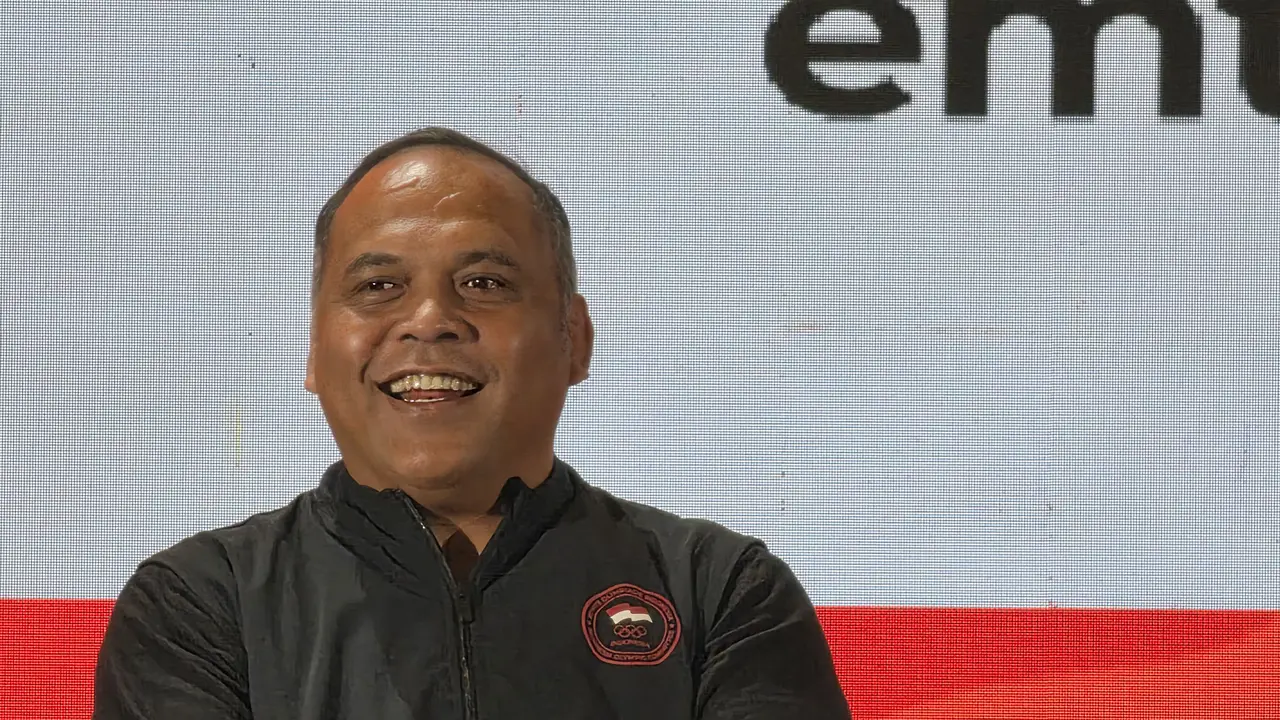 Anggota KE NOC Indonesia Krisna Bayu
