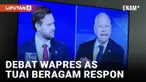 Siaran langsung debat cawapres antara JD Vance dan Tim Walz di New York ditonton sekitar 67,1 juta orang, menurut lembaga pemeringkat Nielsen. Ini melebihi jumlah penonton debat capres Juni antara Donald Trump dengan Joe Biden di Atlanta. Bagaimana r...
