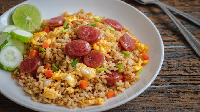 nasi goreng oatmeal