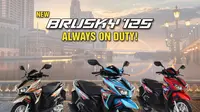 Kawasaki Resmi Luncurkan Skutik Baru Brusky 125 (Great Biker)