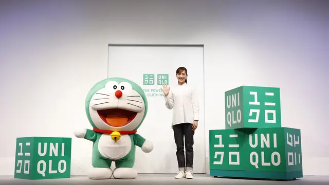 Doraemon Jadi Berwarna Hijau Usai Ditunjuk Sebagai Duta Keberlanjutan Global Uniqlo