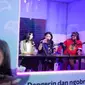 Telkomsel bersama Nuon merilis fitur baru Langit Musik Live yang memungkinkan pengguna untuk mengakses radio daring, siniar langsung, dan berinteraksi langsung dengan penyiar favorit di Aplikasi Langit Musik (Telkomsel)