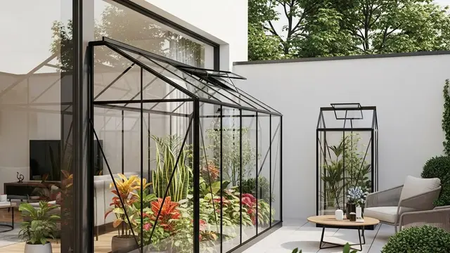 Ide Kebun Rumah Kaca Sederhana di Lahan Sempit