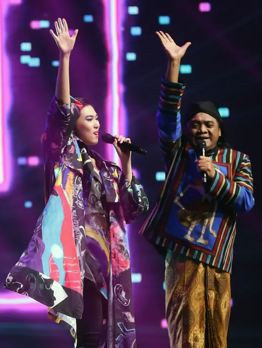 Isyana Sarasvati dan Didi Kempot (Bambang E Ros/Fimela.com)