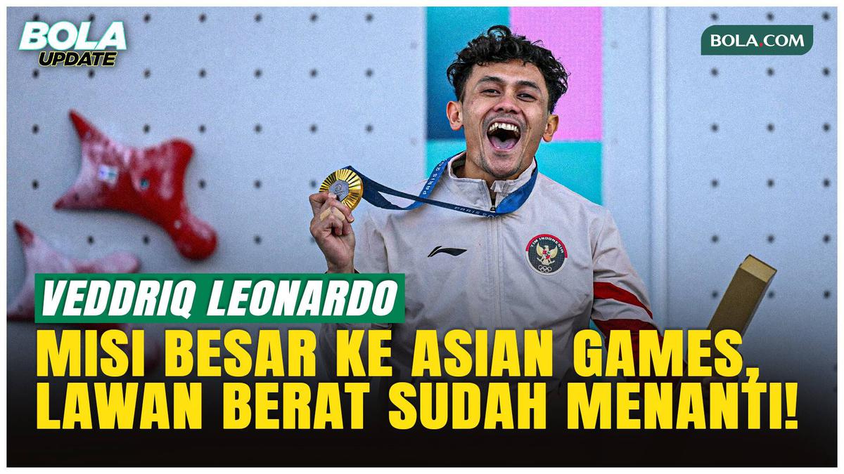 Veddriq Leonardo Siap Tempur, Targetkan Tiket ke Asian Games 2026  #Bola