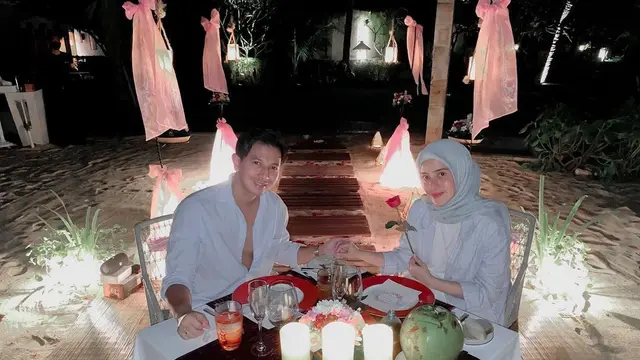 7 Momen Liburan Keluarga Sonny Septian dan Fairuz A Rafiq Ke Bali