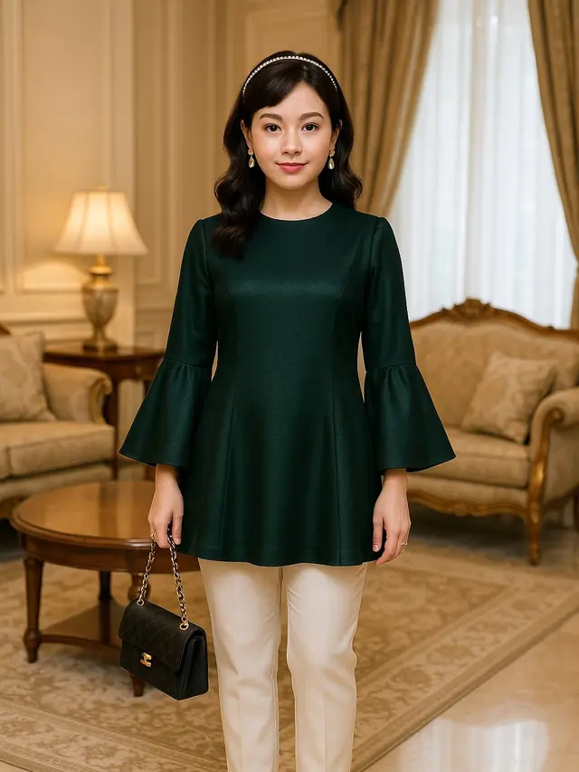 Model Tunik untuk Orang Pendek