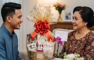 Ide Buket untuk Hari Ibu/ Ilustrasi AI