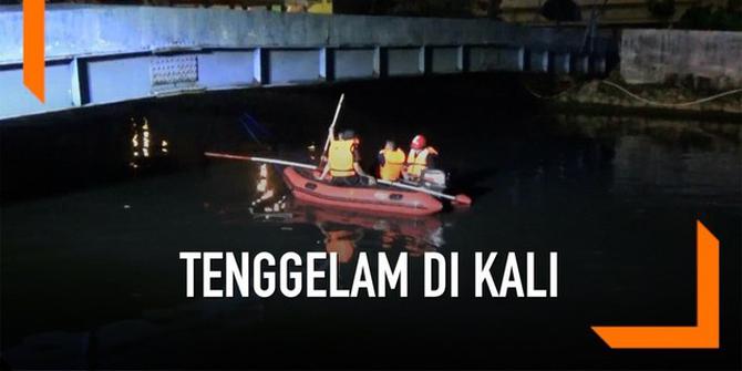 VIDEO: Kronologi Pria 19 Tahun Tenggelam di Kali Sunter