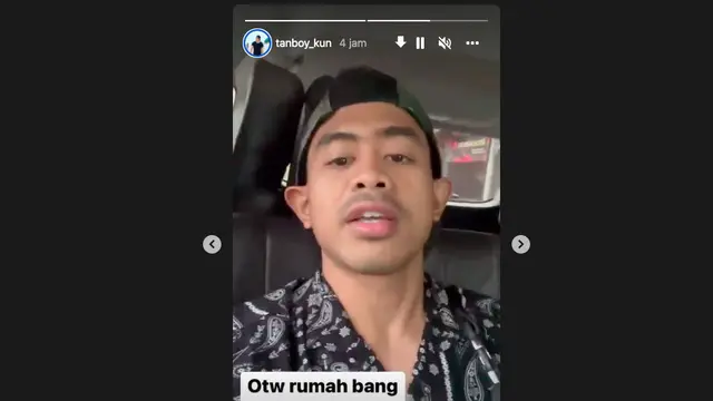 Tanboy Kun Minta Maaf Usai Sebut Irfan Hakim Hanya Drama Saat Dilarikan ke Rumah Sakit Karena Makan Keripik Pedas. (instagram.com/tanboy_kun)
