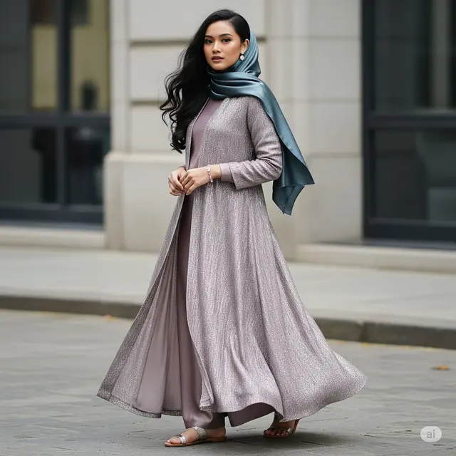 Model Baju Shimmer Terbaru 2025. Foto: Gemini