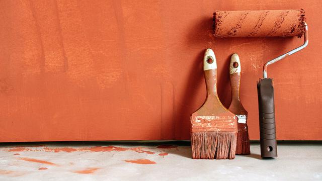 ilustrasi mengecat tembok