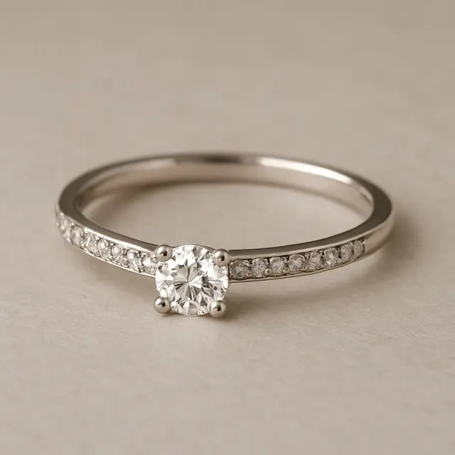 Model Cincin Nikah Wanita Simpel (Foto: ChatGPT)