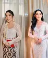 Saat lamaran, Fay Nabila tampil cantik dengan kebaya warna biru muda dari anarav.label. [Foto: IG/@bitacatyamua].