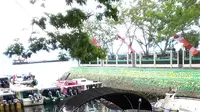 Armada semut siap mengangkut pemudik di Ternate. (Liputan6.com/Hairil Hiar)