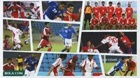 Kolase - Timnas Indonesia di Piala Asia 2000 (Bola.com/Adreanus Titus)