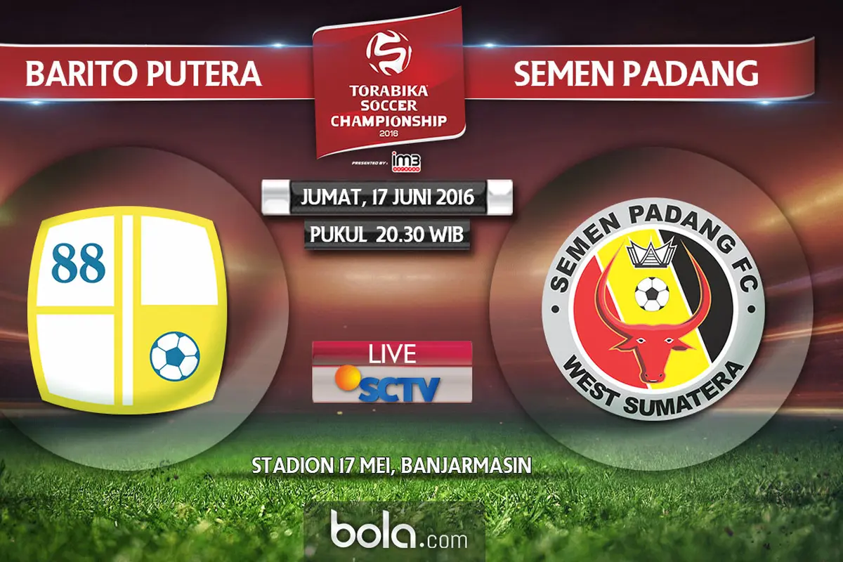 Barito Putera Vs Semen Padang (bola.com/Adreanus Titus)