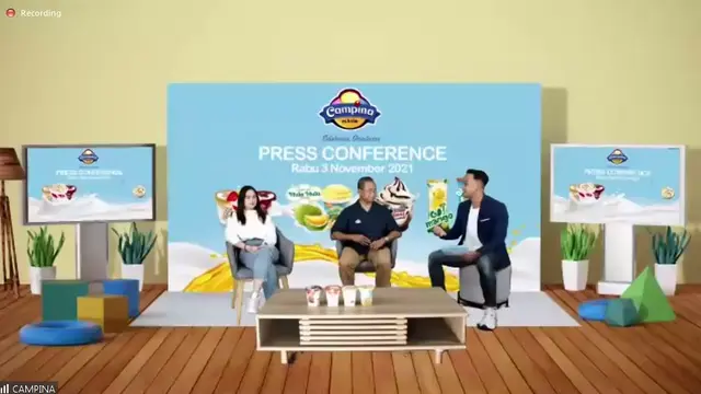 Peluncuran lima produk es krim Campina