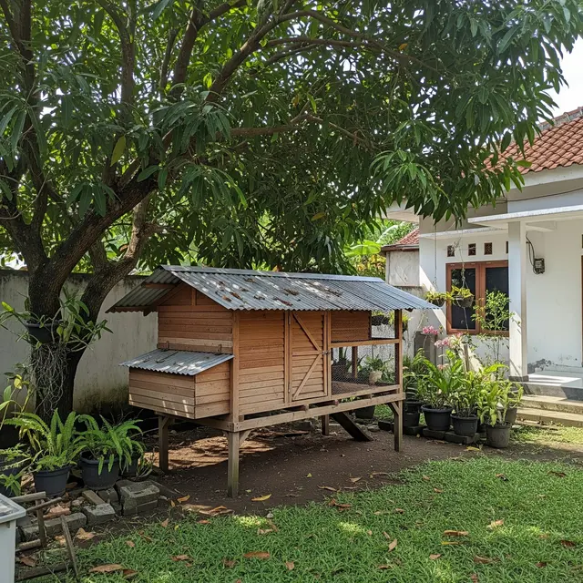 6 Posisi Kandang Ayam yang Tidak Kena Panas Langsung, Produktivitas Optimal