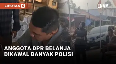 Viral, Anggota DPR Arteria Dahlan Beli Mebel Dikawal Banyak Polisi