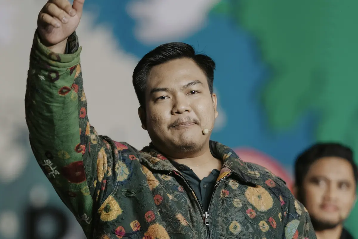 Ketua Umum Rakyat Pro Gibran Milenialz (RPGM) Maulidan Isbar