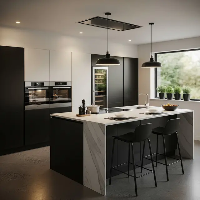 Desain Dapur Tanpa Sekat tapi Tetap Rapi dan Nyaman