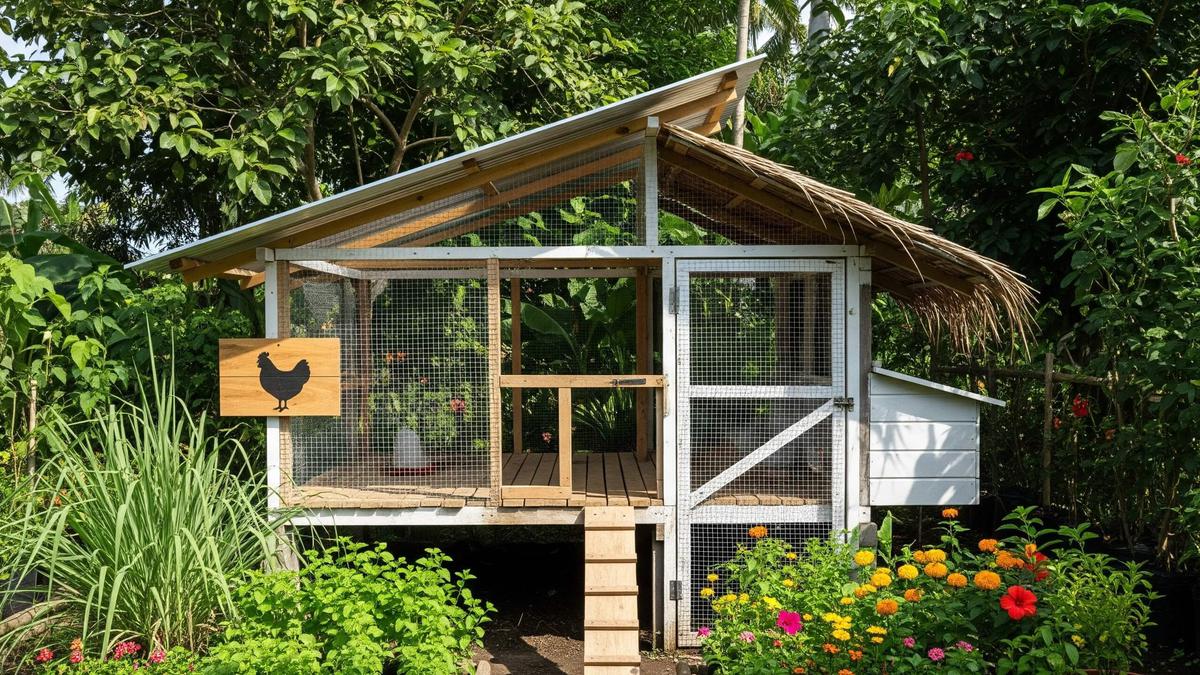 10 Ide Kandang Ayam Murah Meriah dari Bahan Daur Ulang &amp; Bekas Pakai