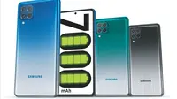 Samsung Galaxy M62, smartphone Rp 5 jutaan dengan baterai 7.000mAh. (Foto: Samsung Electronics Indonesia).