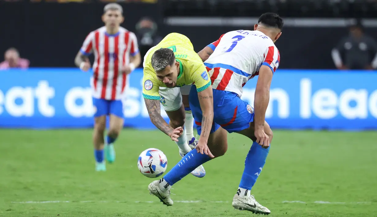 Brasil dan Kolombia akan bentrok di laga terakhir pada Rabu (3/7/2024) mendatang. (IAN MAULE / GETTY IMAGES NORTH AMERICA / GETTY IMAGES VIA AFP)