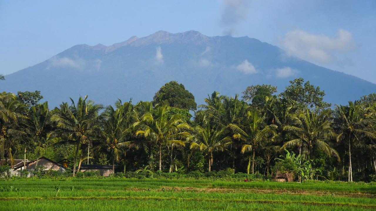 Penmapakan Gunung Raung setelah erupsi Selasa kemarin (24/12/2024) (Istimewa)