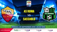 Live Streaming AS Roma vs Sassuolo