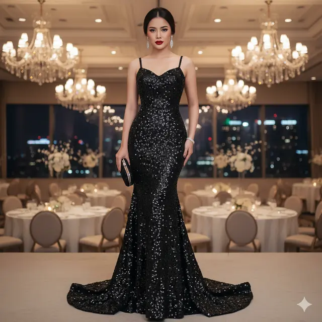 Model Dress Full Payet