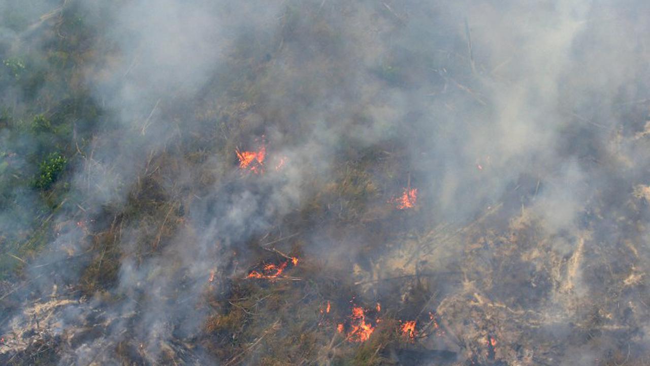 20150918-Bom Air Basarnas di Kebakaran Riau