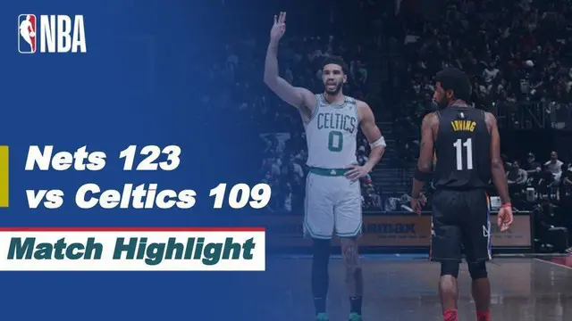 VIDEO: Brooklyn Nets Melangkah ke Semifinal Wilayah Barat NBA Playoffs Setelah Taklukkan Boston Celtics 123-109