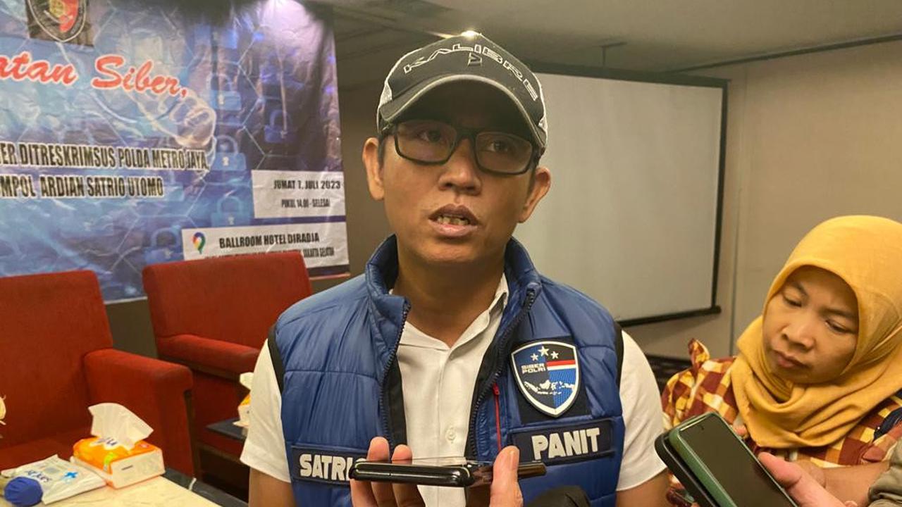 Panit 1 Subdit 4 Ditreskrimsus Polda Metro Jaya, Ipda Satrio (Liputan6.com/Ady Anugrahadi)