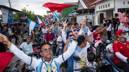Euforia Piala Dunia 2026, Warga Polewali Mandar Gelar Pawai