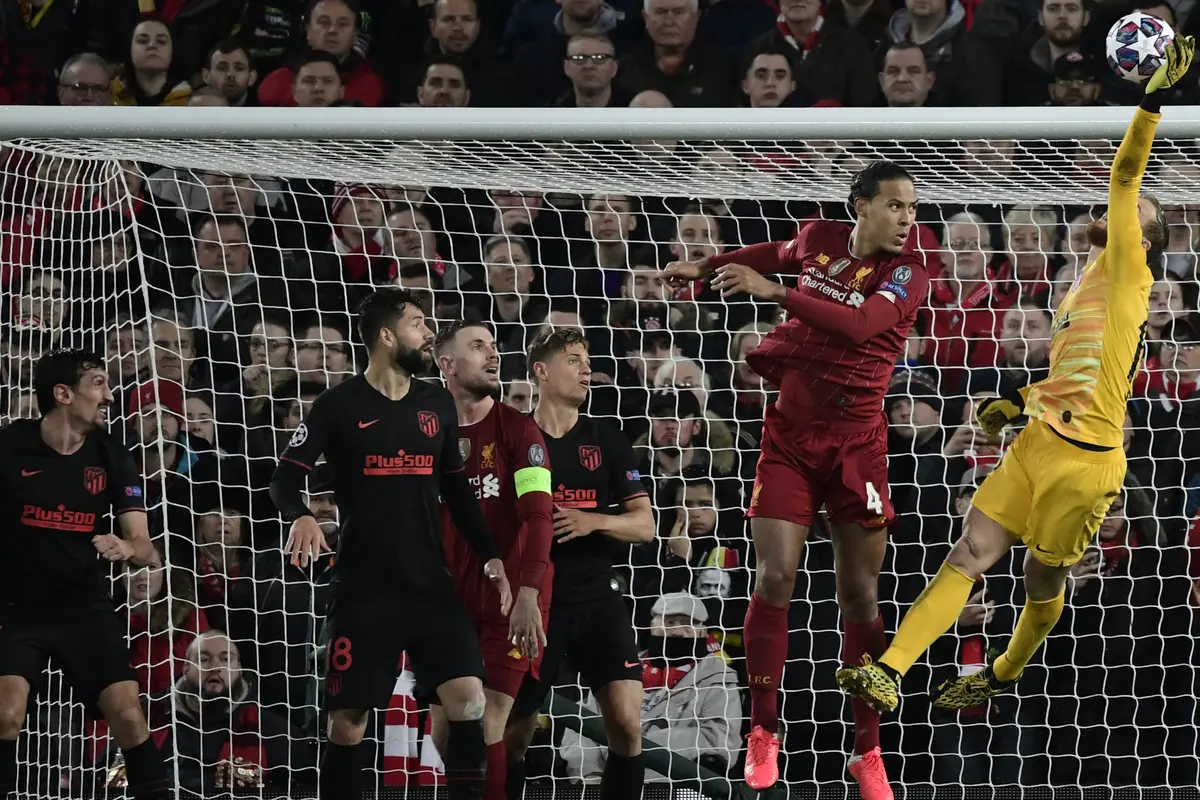 Aksi Jan Oblak Saat Singkirkan Liverpool di Liga Champions