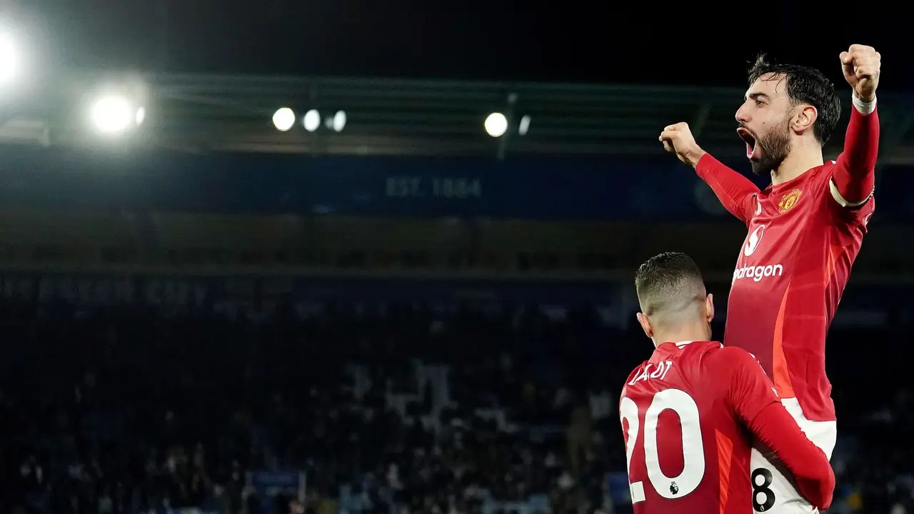 Foto: Setan Merah Ngamuk, Penampilan Bruno Fernandes Bikin Fans MU Semringah